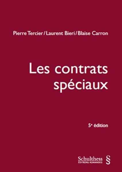 Produktbild Les contrats spéciaux (Französisch, Pierre Tercier, 2016)