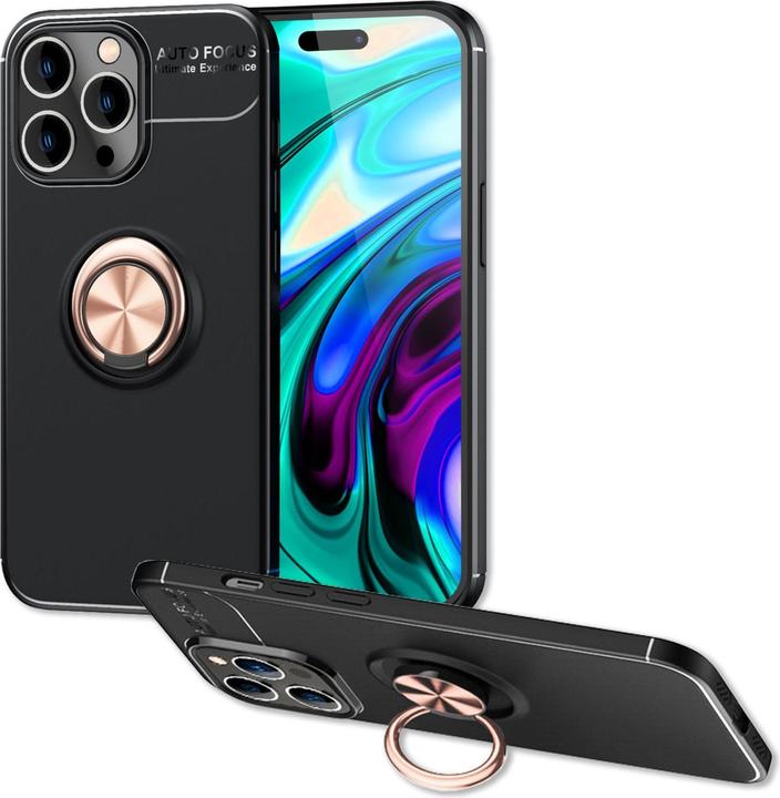 Produktbild Nalia Matte Ring Silikon Hülle (Apple iPhone 14 Pro)