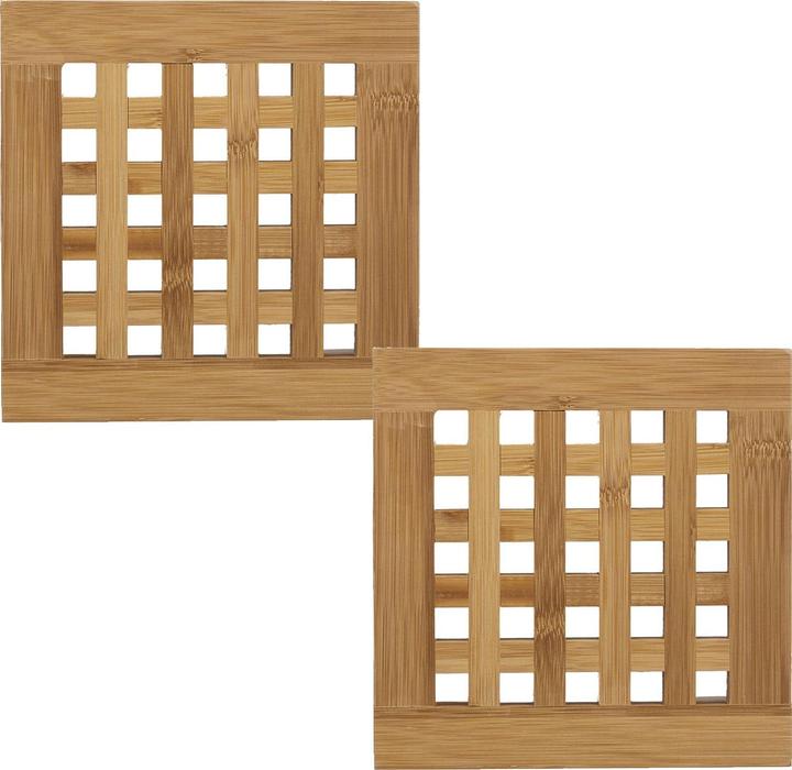 Image du produit Relaxdays Set de dessous de verre (2 x, Dessous de poêle)