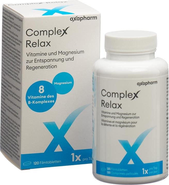 Actual product image Complex Relax film tablets tin (120 Piece, Pills, 219 g)