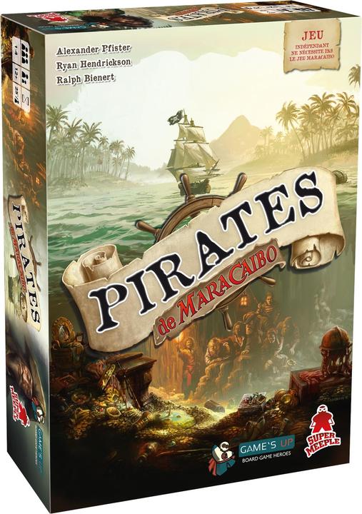 Actual product image Super Meeple Pirates of Maracaibo - Tuiles promo inclus (f) (French)