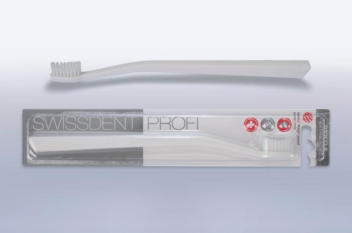 Image du produit Swissdent Brosse à dents PROFI Gentle Extra-Soft Blanc (1 pc) (Ultra doux, 1 x)
