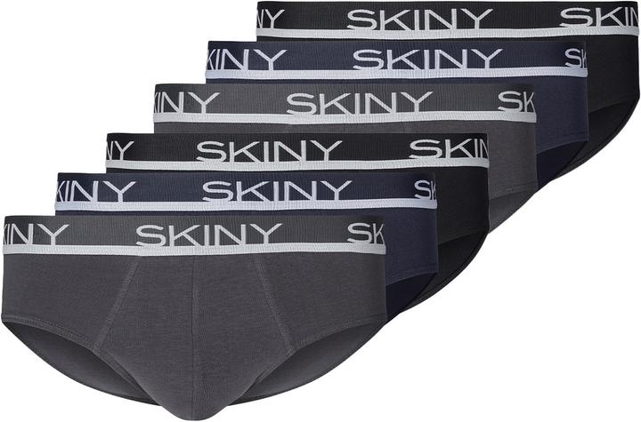 Actual product image Skiny Pack of 6 Cotton Briefs / Underpants (L, pack of 6)