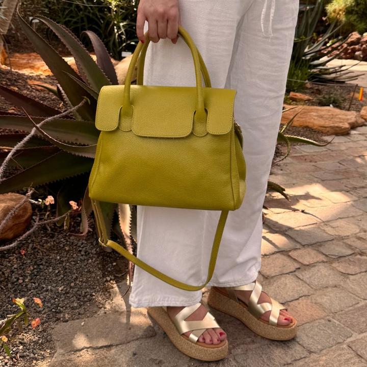 Immagine prodotto Prima Ballerina Julia - Handtasche Leder Pistacchio