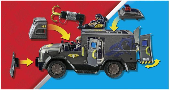 Actual product image Playmobil SWAT all-terrain vehicle (71144, Playmobil City Action)