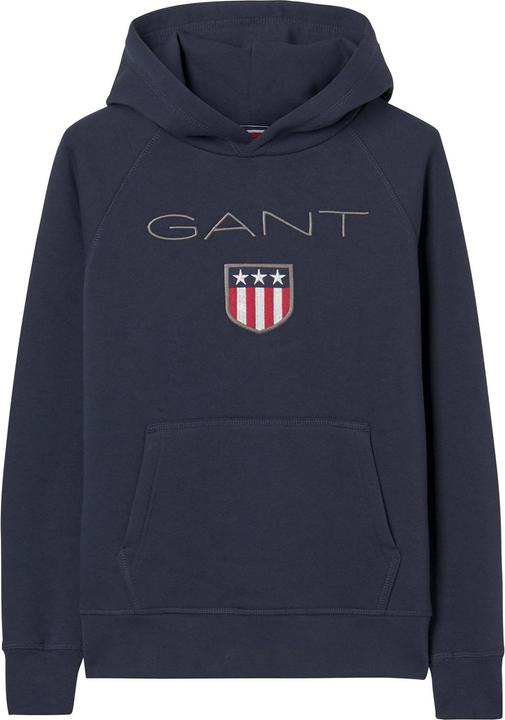 GANT Sweatshirt Sportlich Bequem sitzend Shield Hoodie
