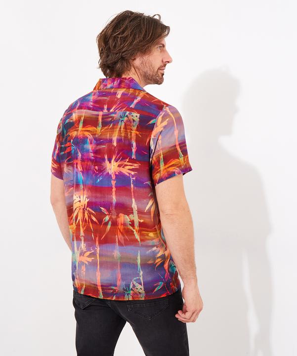 Produktbild Joe Browns Sunset Palm Tree Short Sleeve Shirt (XL)