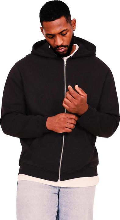 Actual product image Casual Classics Unisex Adult Core Ringspun Cotton Tall Full Zip Hoodie (L)