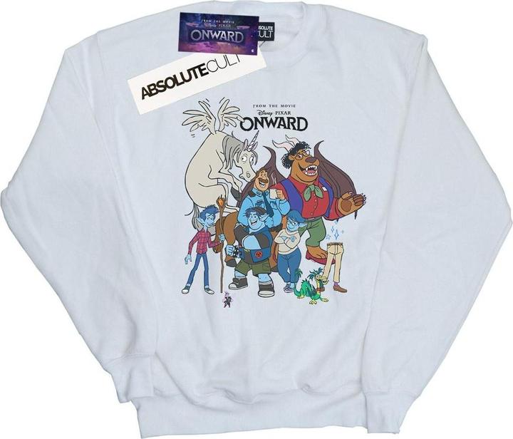 Actual product image Disney Womens/Ladies Onward Character Collage Sweatshirt (L)