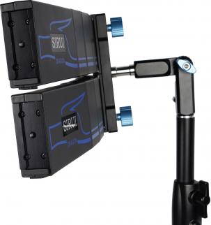 Immagine prodotto Sirui Dragon B25R-D Set di 2 pannelli LED RGB piegabili da 25W per foto e video (Batteria dell'unità flash)