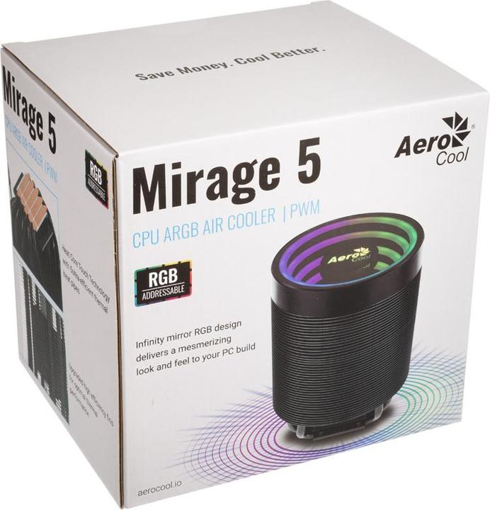 Actual product image AeroCool Mirage 5 (145 mm)
