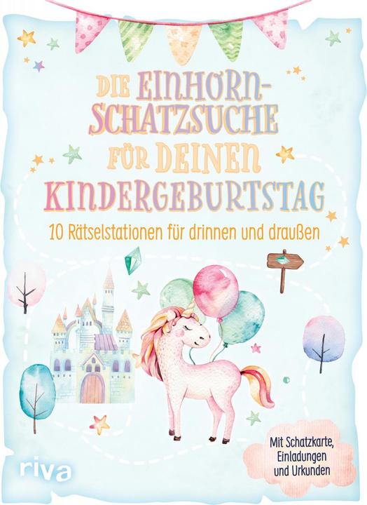 Image du produit Die Einhorn-Schatzsuche/-Schnitzeljagd für deinen Kindergeburtstag (Allemand, 2022)