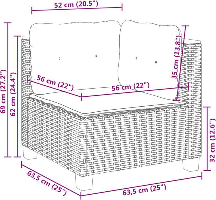 Actual product image VidaXL Ebina