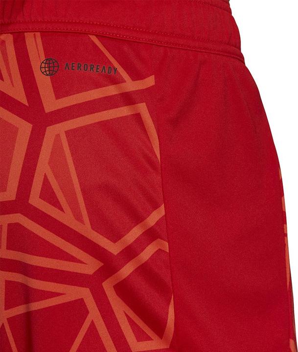 Actual product image adidas Men's goalkeeper shorts Condivo 22 red H18814 (M) (M)