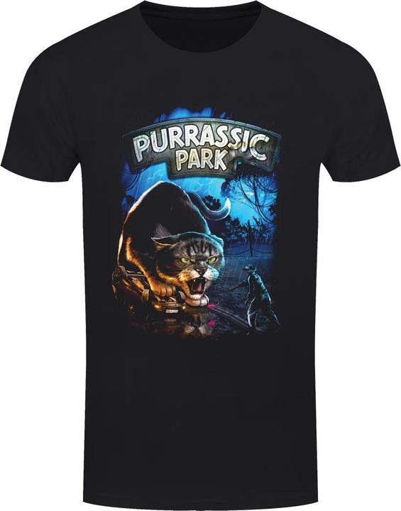 Horror Cats Purrassic Park TShirt