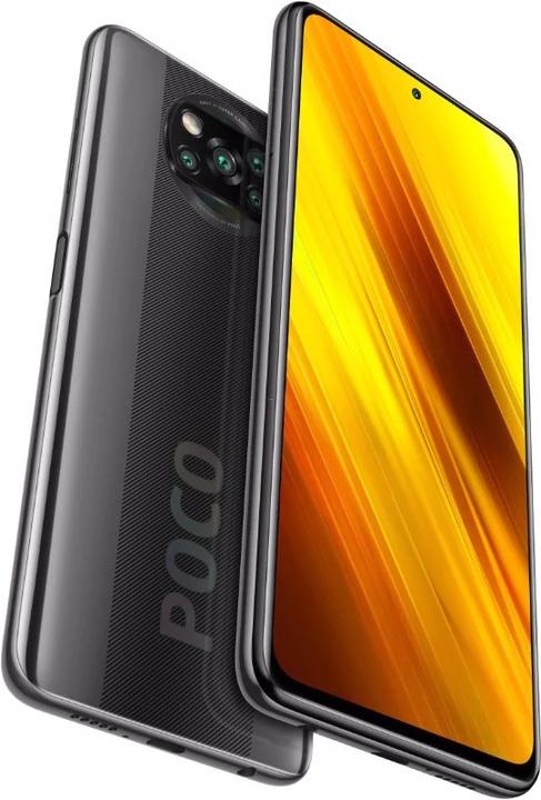 Image du produit Xiaomi Poco X3 (64 Go, Gris de l'ombre, 6.67", Double SIM hybride, 64 Mpx, 4G)