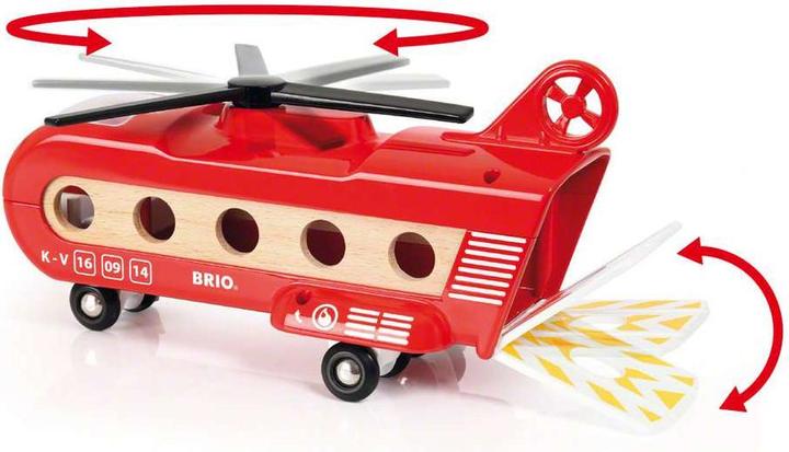 Produktbild Brio Eisenbahn-Transporthubschrauber