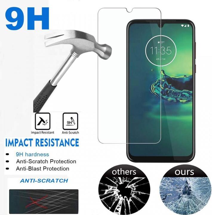 Actual product image Screenguard Motorola Moto G8 Plus Protective Glass Film Case Friendly Design (1 Piece, Motorola Moto G8 Plus)