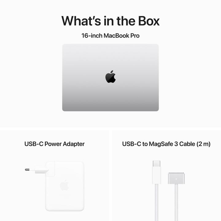 Produktbild Apple MacBook Pro - Late 2023 (16", M3 Max, 36 GB, 1000 GB, DE)