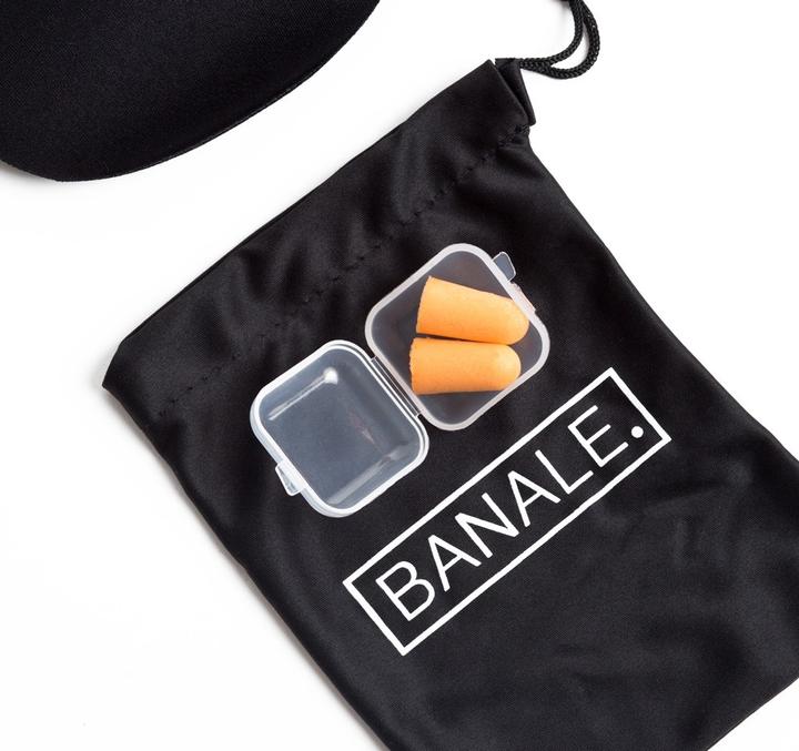 Actual product image Banale Eye Mask Punch and Earplug (Sleeping mask)