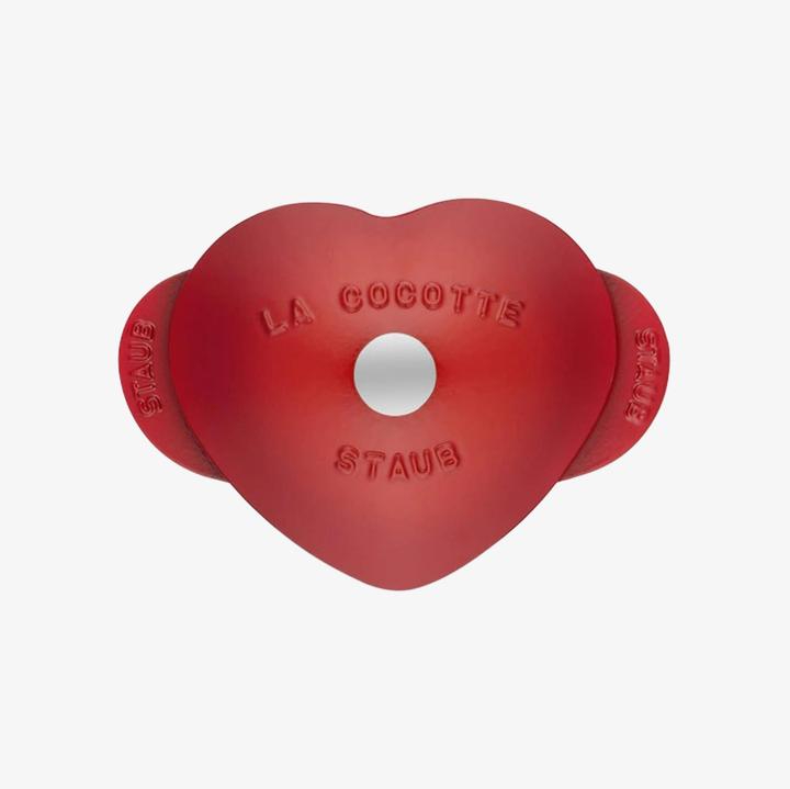 Immagine prodotto Staub Roaster HEART rosso ciliegia (20 cm, Pirofila + casseruola, Ghisa)