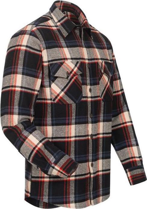Immagine prodotto Craftland Camicia di flanella TURRELL taglia XXXL nera/navy/beige/rossa a quadri (3XL)