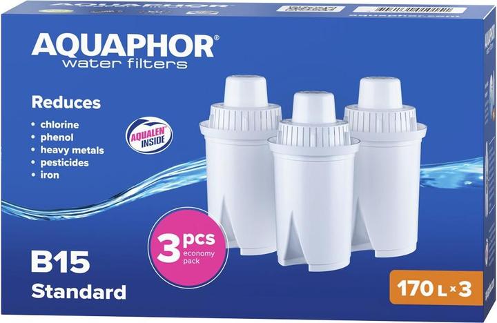 Actual product image Aquaphor B100-15 Faucet filter (3 x)