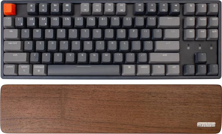 Produktbild Keychron Walnut Wood Palm Rest for K8, K8 Pro and C1 keyboards
