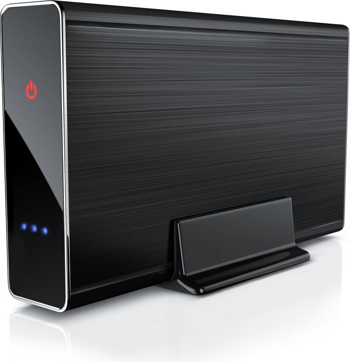 Aplic USB 3.0 Festplattengehäuse 3,5 Zoll extern für SSD und HDD, SATA, UASP Festplatten Gehäuse (3.5")