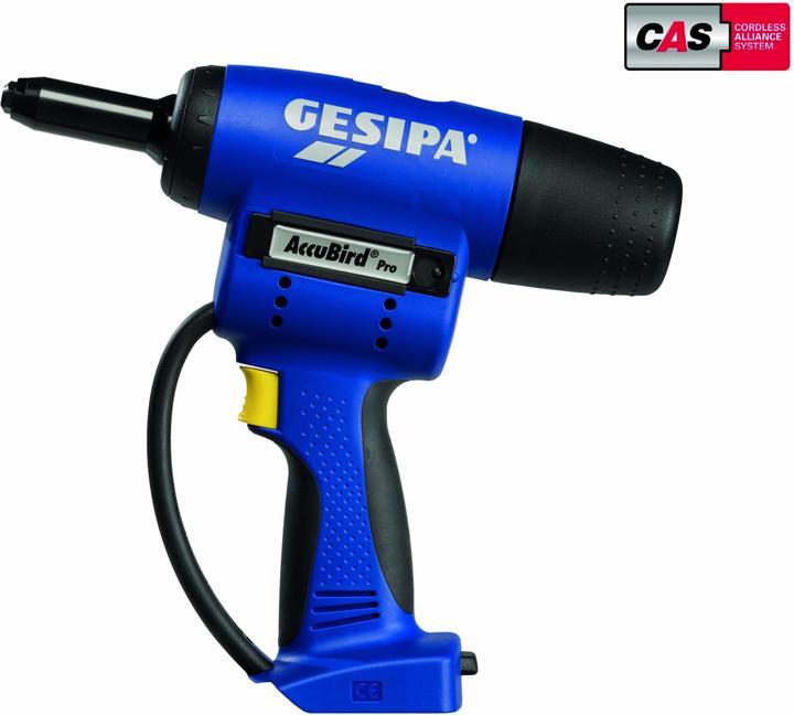 Produktbild Gesipa Akkublindnietsetzgerät AccuBird®Pro 10-teilig 13000 N L-Boxx
