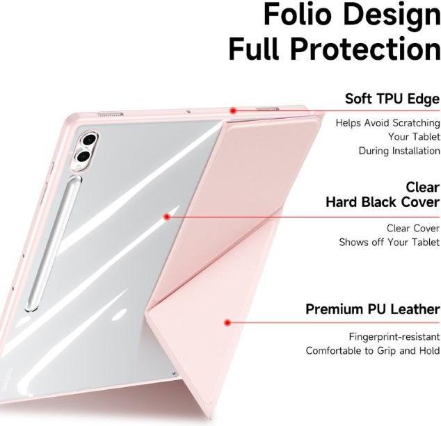 Actual product image Dux Ducis Magi Series Bookcover Cover (Galaxy Tab S8 Ultra, Galaxy Tab S10 Ultra, Galaxy Tab S9 Ultra)