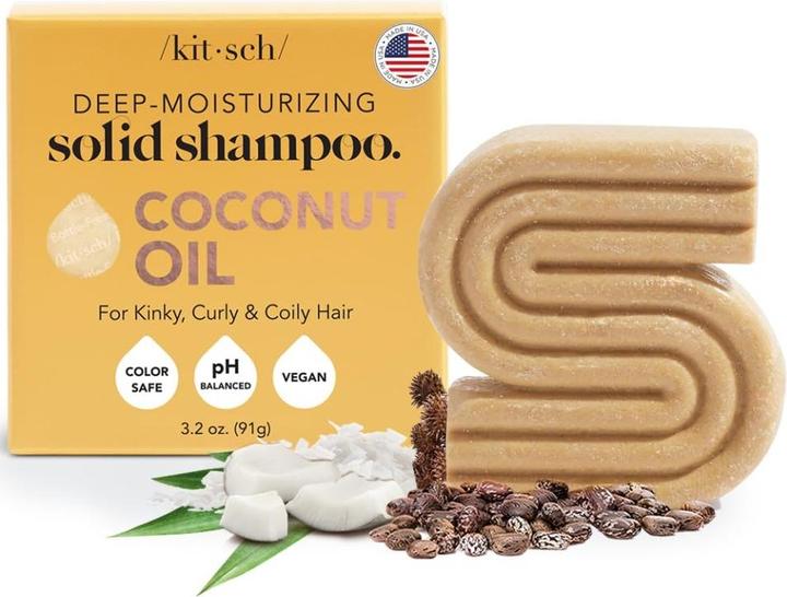 Produktbild Kitsch Festes Bar mit Kokosnussöl (Festes Shampoo)