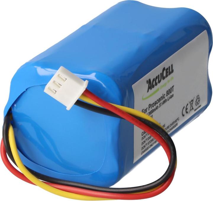 Actual product image AccuCell Proscenic 800T Li-ion battery 820T, 830T, 820S