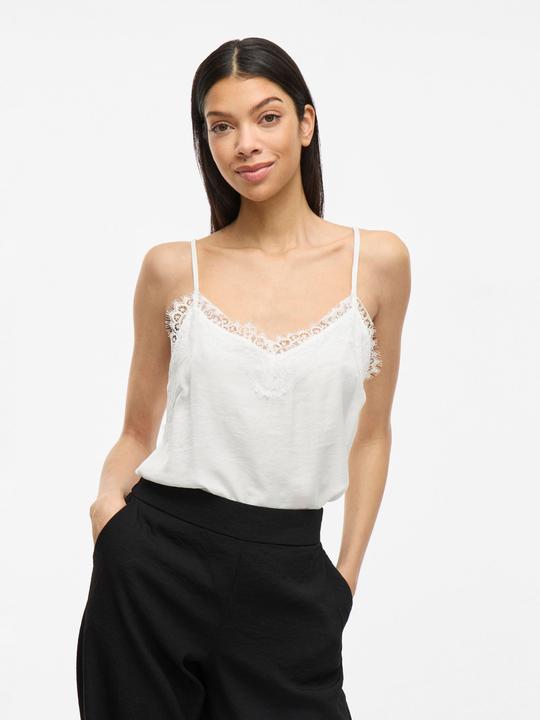 Actual product image Vila Lace trimmed strap top (40)