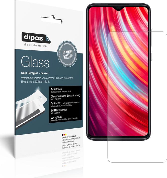 Immagine prodotto Dipos Pellicola Protettiva Anti-Shock (1 Pezzo/i, Xiaomi Redmi Note 8 Pro)