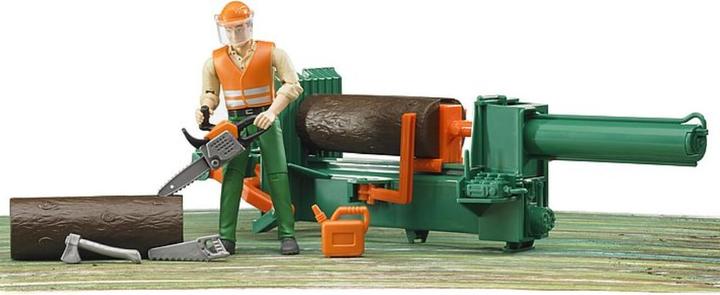 Actual product image Bruder BR Forestry set bWorld with figure