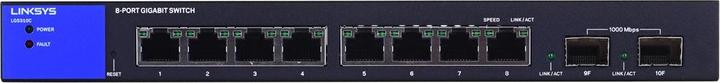 Actual product image Linksys Business Switch - 8 Port (8 Ports)