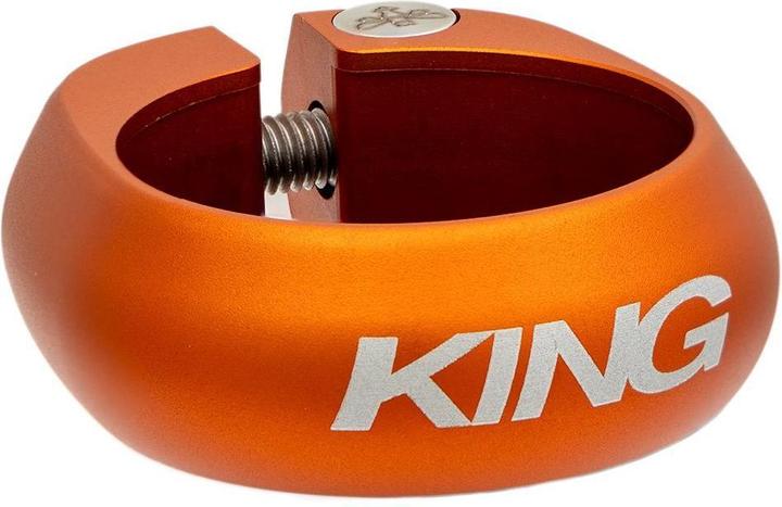 Actual product image Chris King Seatpost Collar, 36.4mm, matte mango
