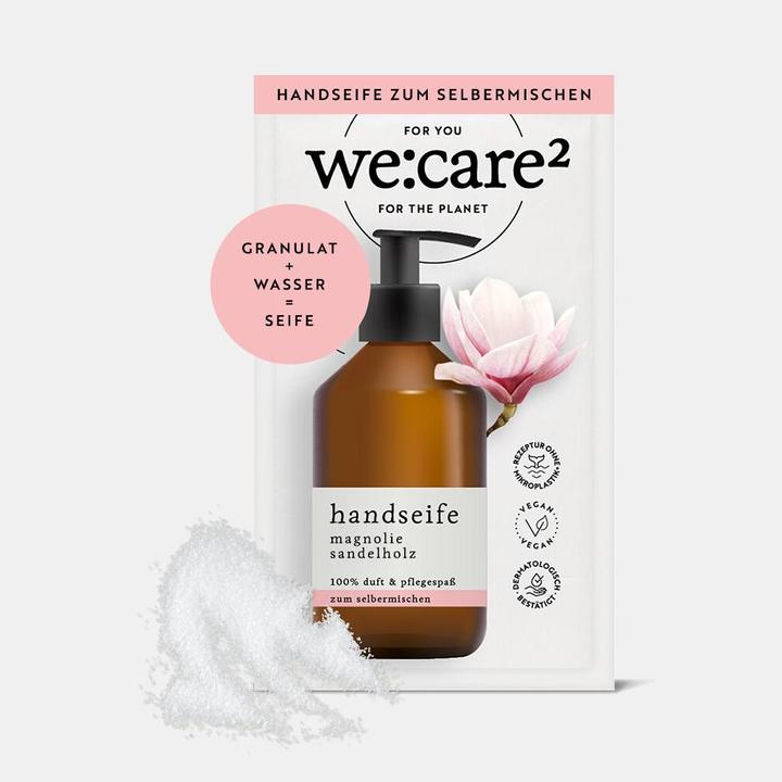 Image du produit we:care2 Handseifen-Granulat (Savon liquide, Recharges)