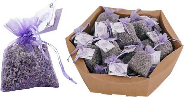 Produktbild Natura Punto 4er-Set getrocknete Lavendelblüten im Organzabeutel, 15 g (Trockenblumen)