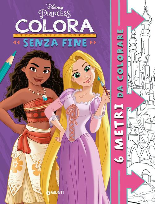 Immagine prodotto Disney Principesse. colorato senza fine. 6 metri da colorare. super album. ediz. illustrata (Italiano)