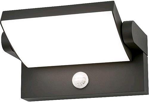 Actual product image Orion LED wall lamp IP54 3000K 21W anthracite AL (1800 lm, IP54)