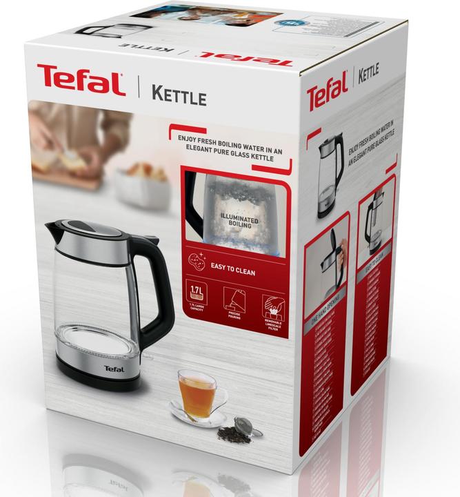 Immagine prodotto Tefal Wasserkocher Glaskessel (KI605830) (1.70 l, Spina UE)