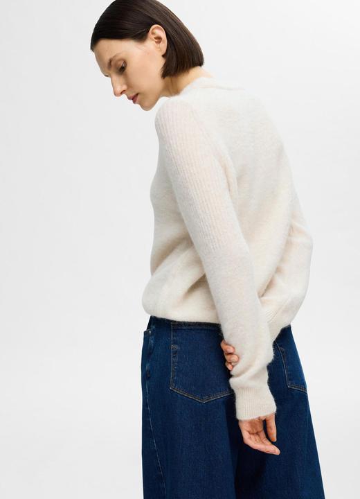 Produktbild Selected Femme Slfsia Ras Ls Knit O-Neck Noos (L)