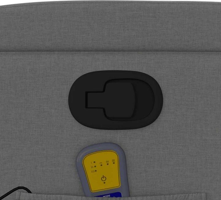 Image du produit VidaXL Fauteuil de massage gris foncé Tissu,Couleur : gris foncé,Matériaux
