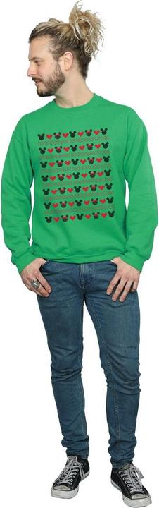 Produktbild Disney Mickey And Minnie Christmas Hearts Sweatshirt (M)