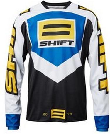 Image du produit Shift Jersey Whit3 Throwback Black (XL)