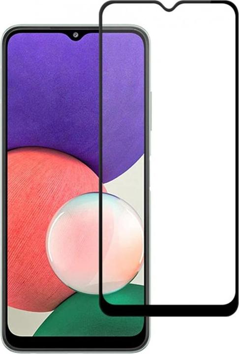 Produktbild Screenguard Samsung Galaxy A22 5G Full Screen Panzerglas Schutzfolie 2.5D 9H (1 Stück, Samsung Galaxy A22 5G)