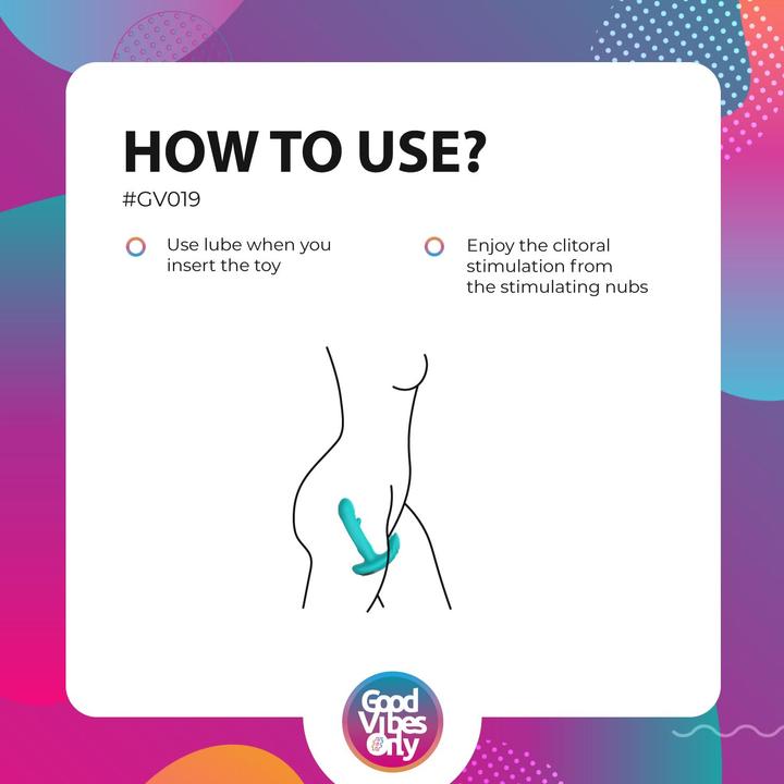 Image du produit Good Vibes Only Gina - Vibromasseur G-Spot à Battement