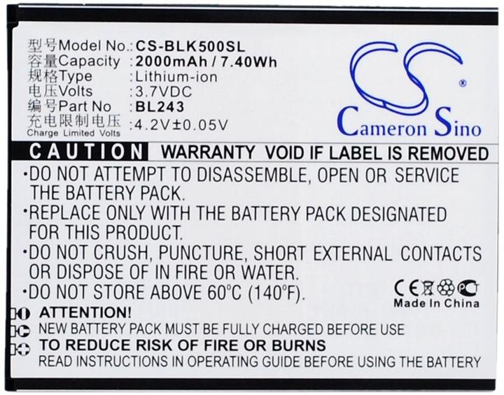 Produktbild NoName Battery for Lenovo K3 Note etc